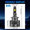 Canbus No Error New LED Headlight D2S D2R D4S D4R 20000LM 200W High Power Lamps with Cooling Fan CSP Chip Auto Lights