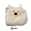 Korean version of casual large-capacity bag women's bag 2025 new cute cartoon puppy plush bag fashion messenger bag