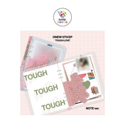 NOTE Ver ONEW 5th Mini Album TOUGH LOVE