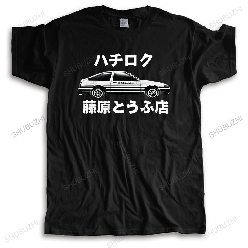 

mens loose casual teeshirt Fashion brand t shirt Ae86 Trueno Jdm Hachiroku printing T-shirt bigger size Drop Shipping M