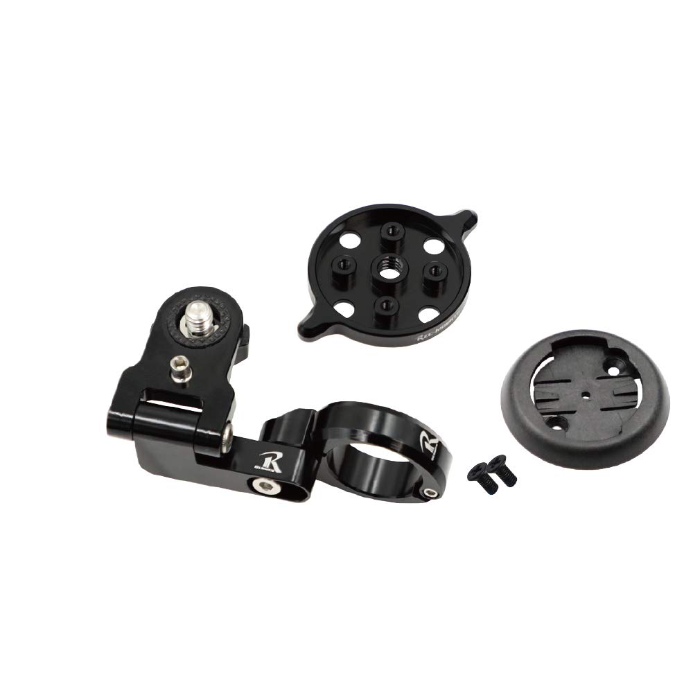 RecMount Type 6 TT/Aero/DH Bar Mount for Garmin [TT6-GM] for 22.2mm Handlebar Clamp Diameter