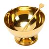 Stainless Steel Ice Cream Cup Dessert Bowl with Fork for Fruit Ice Cream Pudding Sauce Medium