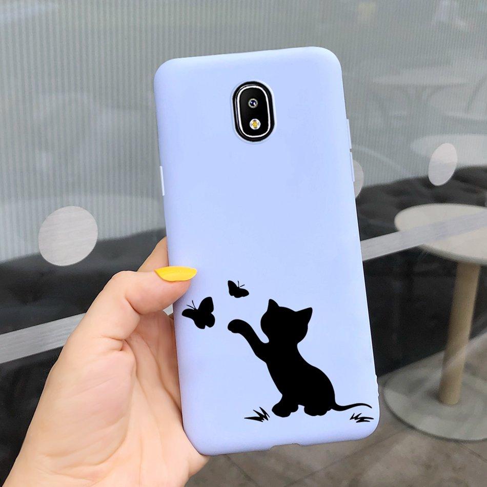 Candy Color Silicone Phone Case For Samsung Galaxy J3 J5 J7 2017 Case J330 J530 J730 Soft TPU Cover For Samsung J3 J5 J7 2017