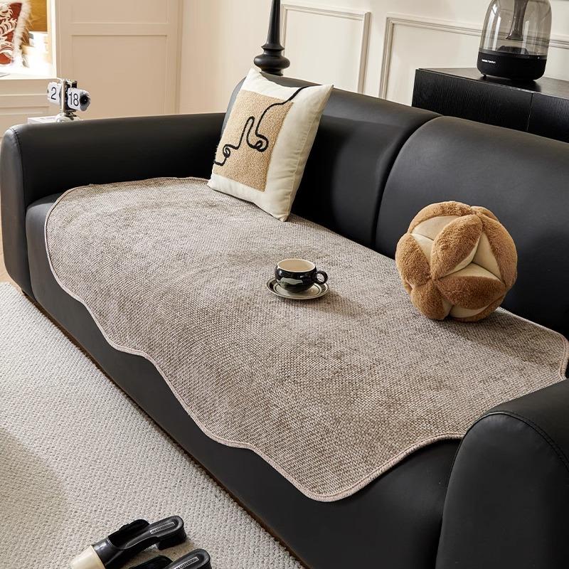 Simple Special-Shaped Sofa Cushion Is Universal In All Seasons  New High-End Non-Slip Seat Cushion Irregular Straight Row Cover Cloth