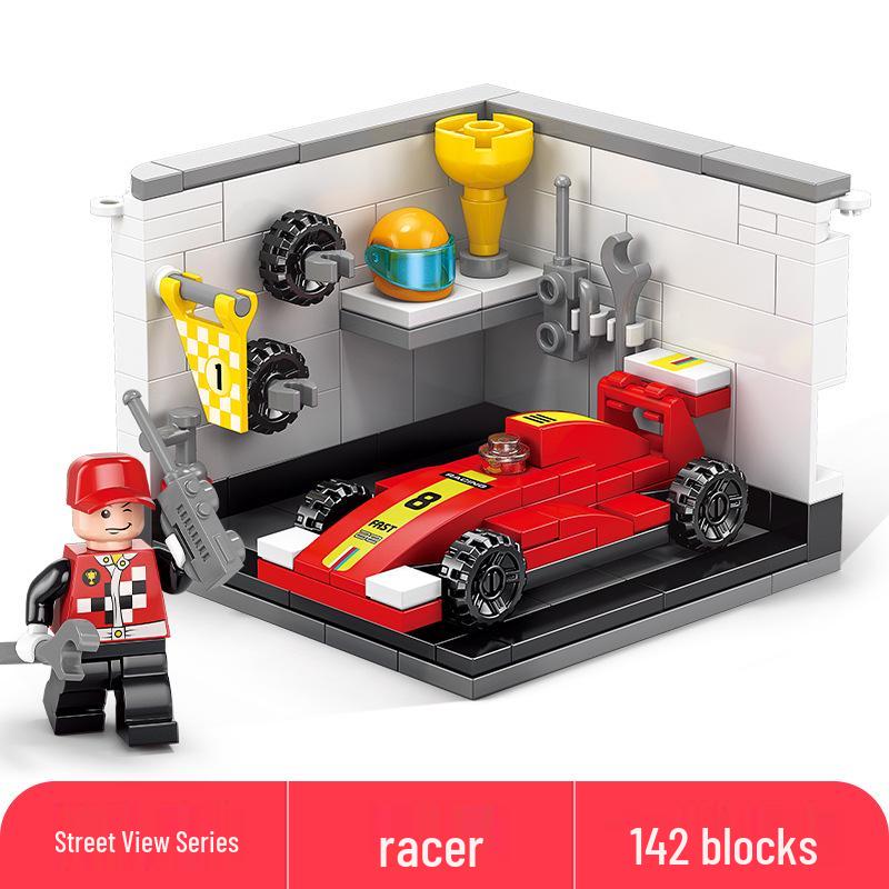 Lele Brothers Compatible Building Blocks: Educational Interlocking House Model for Kids