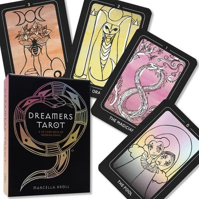 Dreamers Tarot, Tarot Reading Instructions, Japanese Instruction Manual Included, Authentic Tarot Cards, 78 Cards
