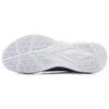 Li Ning Flying Eagle Breathable And Lightweight Low top Badminton Shoes Unisex Standard White Navy Blue AYTU001-9