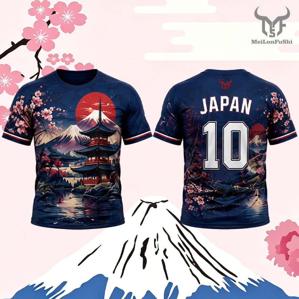 Japanese Harajuku 3D Printed Football T-shirt Summer Outdoor Sports Short Sleeved Top Men s Casual Fashion O-neck Streetwear M