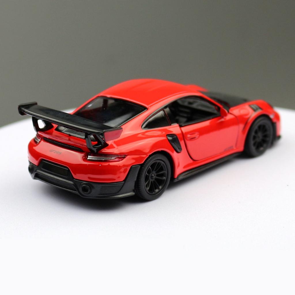 Toy Car Model 1/36 Porsche 911 GT2 RS Super Racing Alloy Diecast Miniature Vehicle Collection Gift for Children Boy Kid
