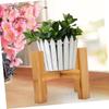 New Chinese Style Solid Wood Indoor Flower Stand for Home and Balcony