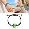 Colorful Resin Dinosaur Bracelet Handcrafted Adjustable For Children Adults Includes Message Card