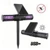 Waterproof Solar UV Mosquito Killer Stake Light, Outdoor Lawn Atmosphere Floor Lamp, Mosquito Repellent Decor Lighting for Garden Courtyard Pathway