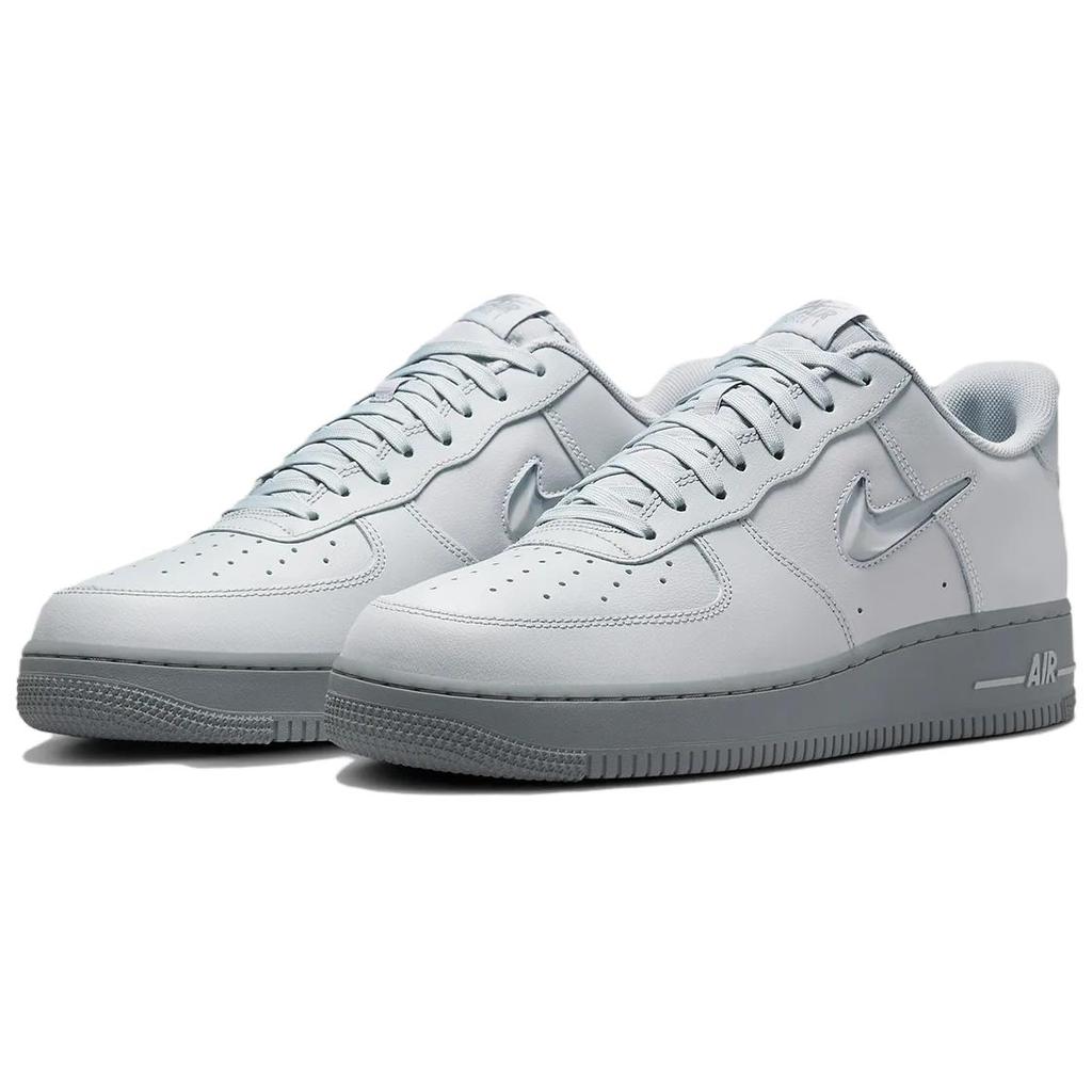 Nike Air Force 1 Jewel Wolf Grey Men Sneakers Cool-Grey HM0621-001
