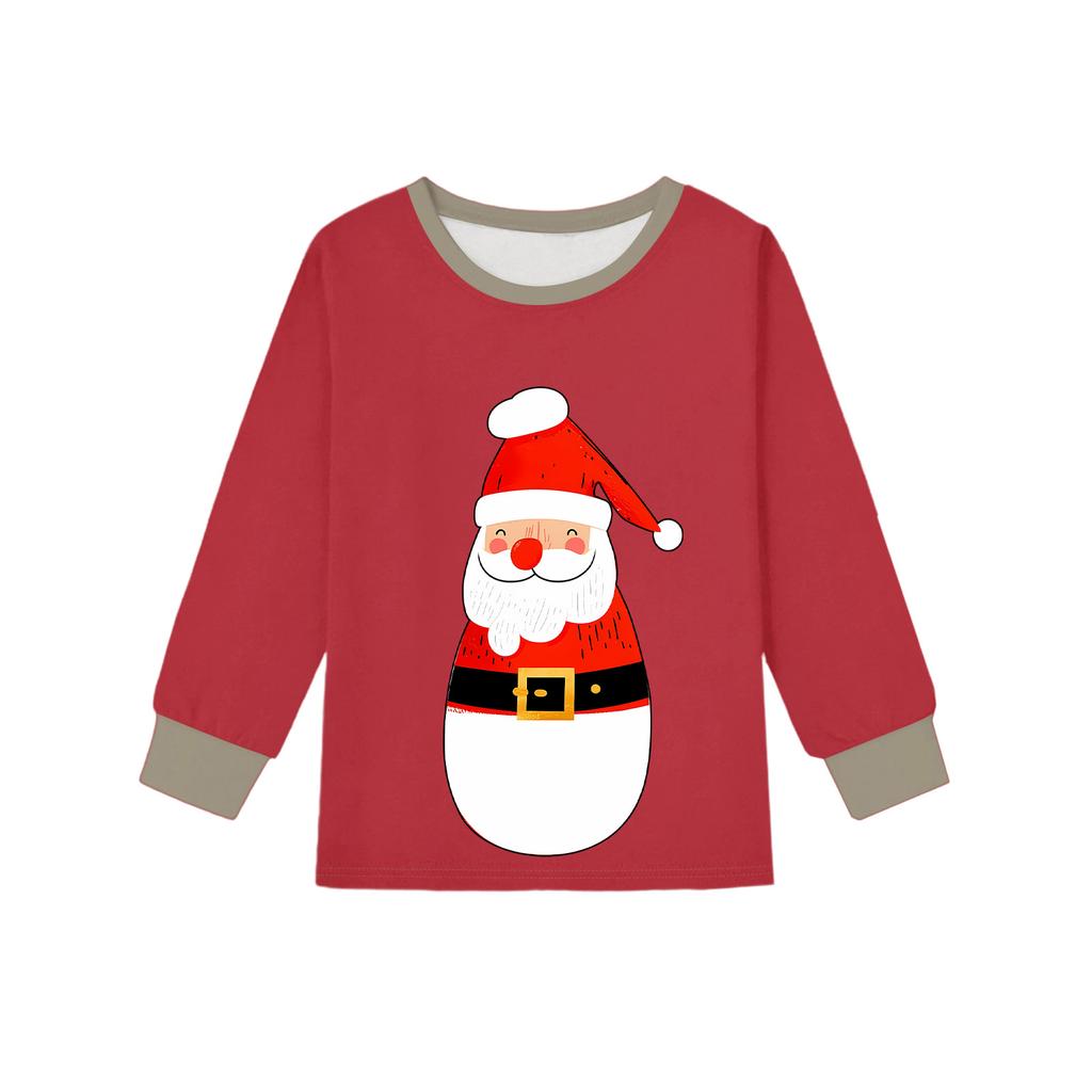 Children's Fashion Suit Skirt Round Neck Long Sleeve Top Pants