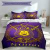 3pcs Custom Name Omega Psi Phi Bedding Set,Includes 1 Duvet Cover and 2 Pillowcases,All-season Bedroom Decor