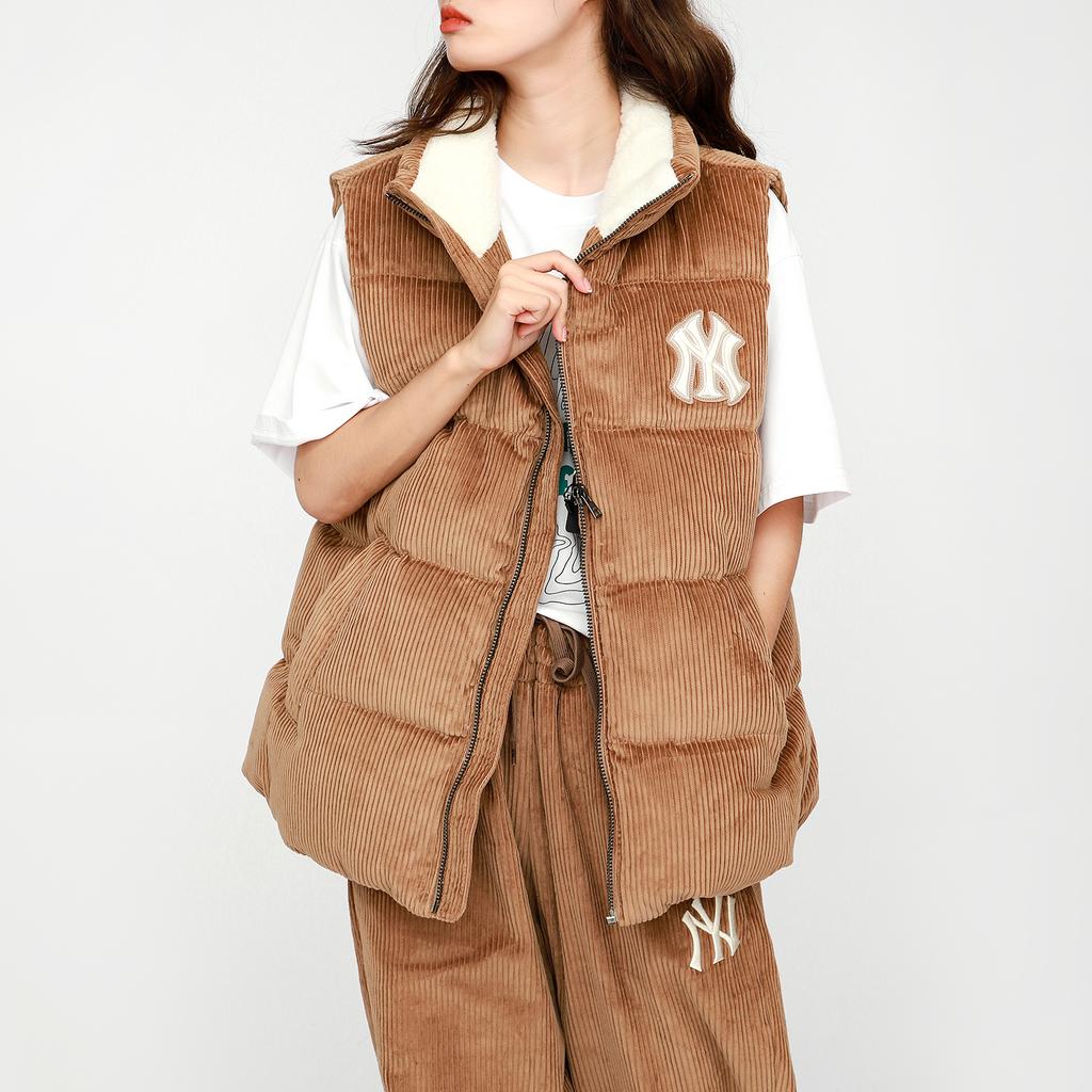 New MLB New York Yankees Vest Unisex Khaki 3ADVC0116-50BGD