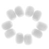10 Pieces Small Lapel Tie Microphone Sponges Cover Shield 28 X 22 X 8mm