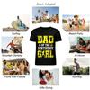 Papa des Geburtstagskindes Softball-Thema Familienoberteil Reines Baumwoll-T-Shirt