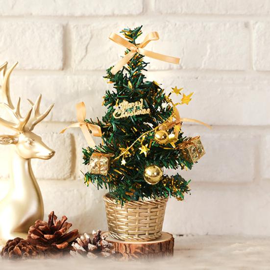 Excellent Mini Christmas Tree Wide Application Attractive Festival Ambience