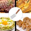 with Hole Square Head Steak Spatula Wood Handle Frying Pan Spatula Grill Scraper  Tiramisu