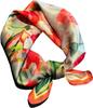 Brand 100% Pure Silk Scarf Women Neck Hair Foulard Square Headband Scarves Bandana Fashion Hijab Poncho Scarves Pashmina Shawl