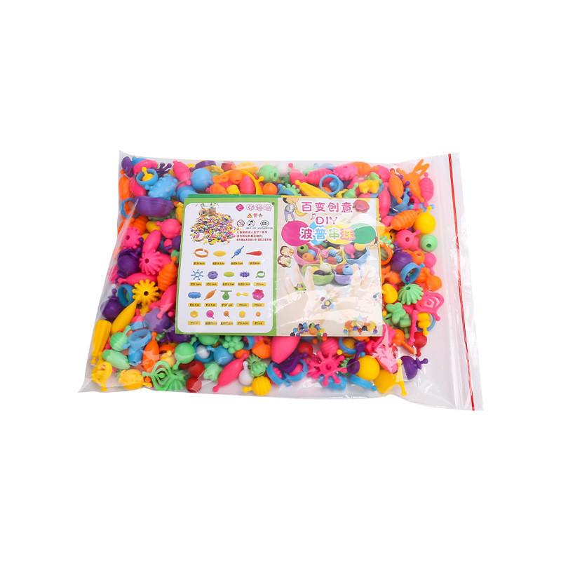 

Plastic Bead Craft Set With Diy Stringing Supplies For Kids And Family Creative Time