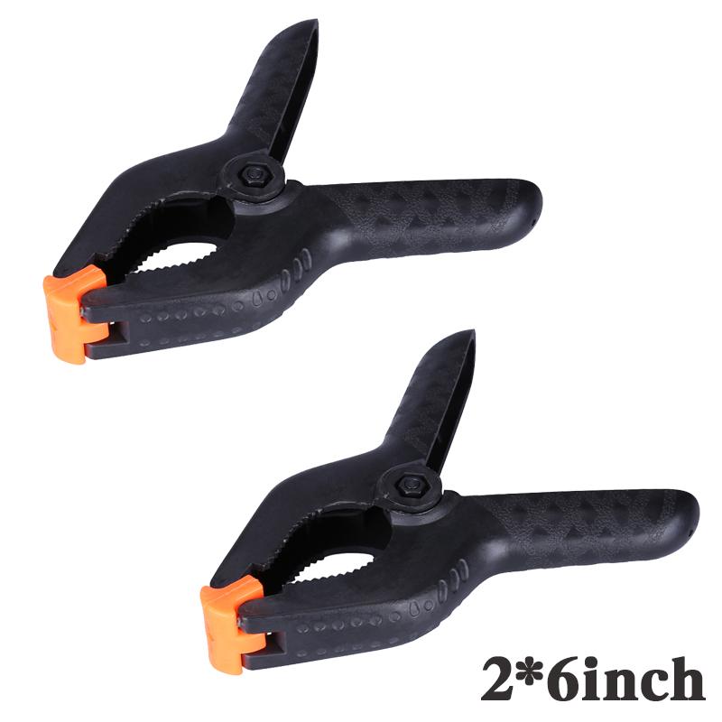 2Inch/3Inch/4Inch/6Inch/9Inch Woodworking Spring Clamp A-shape Plastic Wood Clips Hardware Woodworking DIY Tools