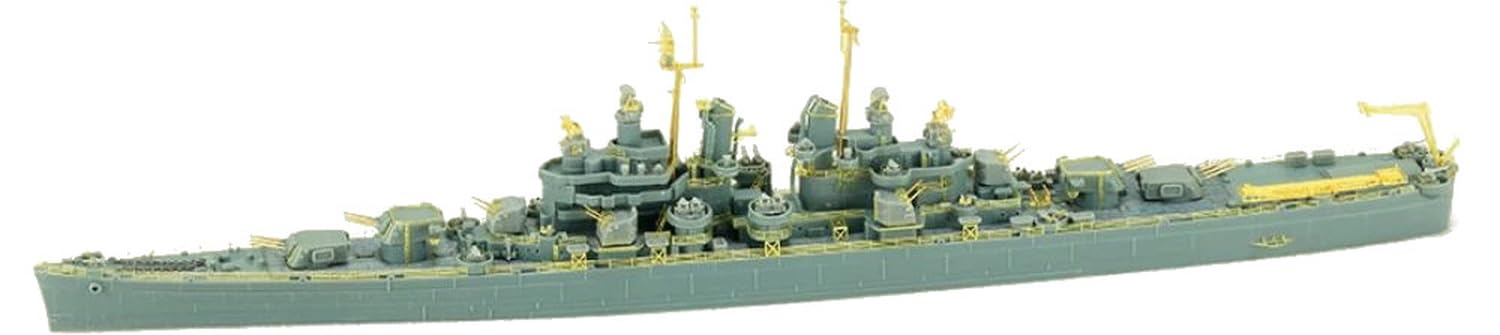 

Пластиковая модель легкого американского крейсера «Кливленд» Vee Hobby 1945 года выпуска, подарочное издание, VEEE57020, 1/700 CL-55