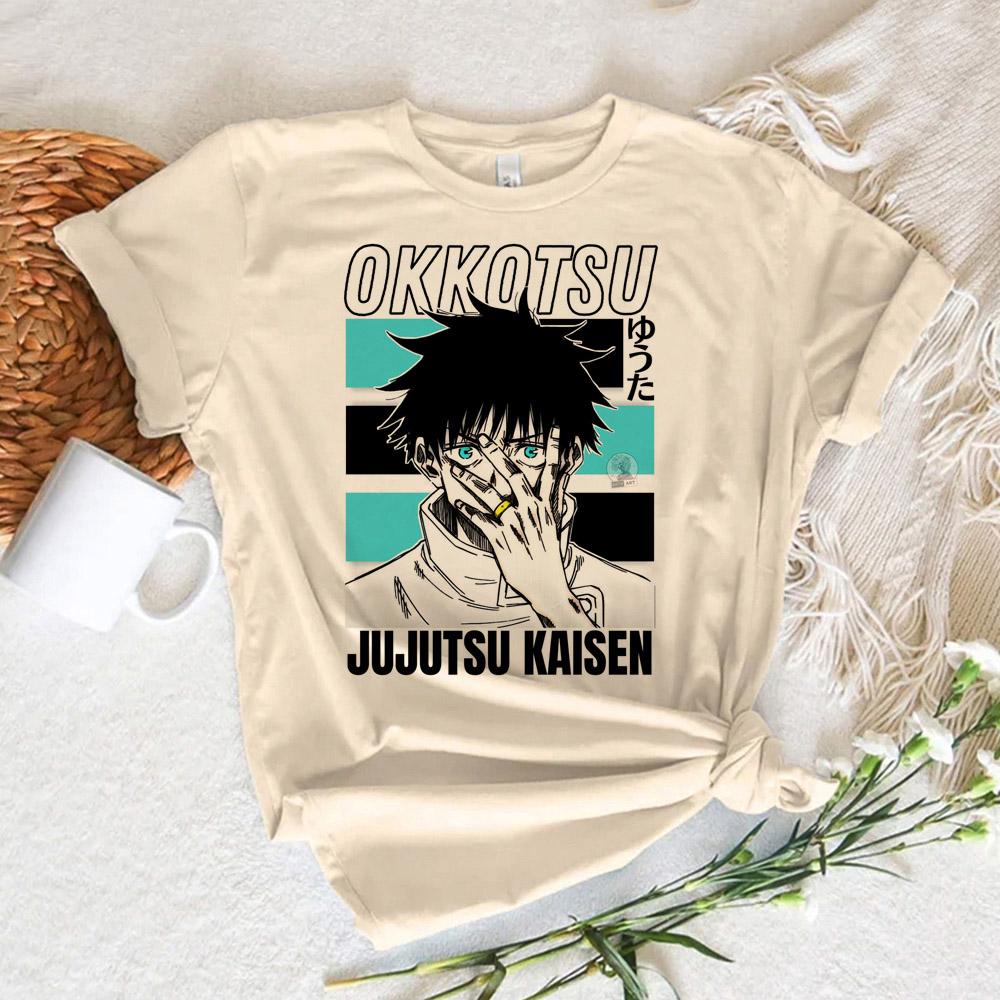 Jujutsu Kaisen T Shirt Anime Cosplay Tees Women Men Grunge Aesthetic Short Sleeve Streetwear Harajuku T-shirt