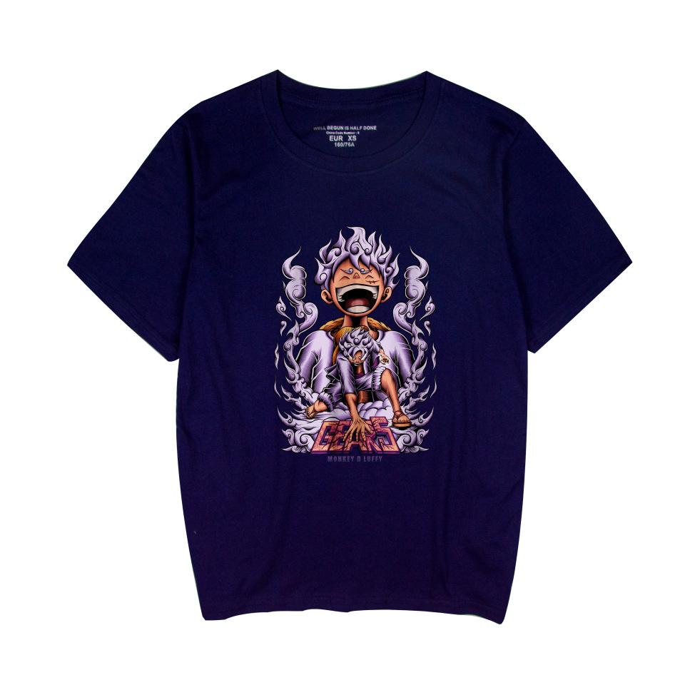 Anime ONE PIECE Printed Women Men's Fashion Cosplay Short Sleeve T-Shirts