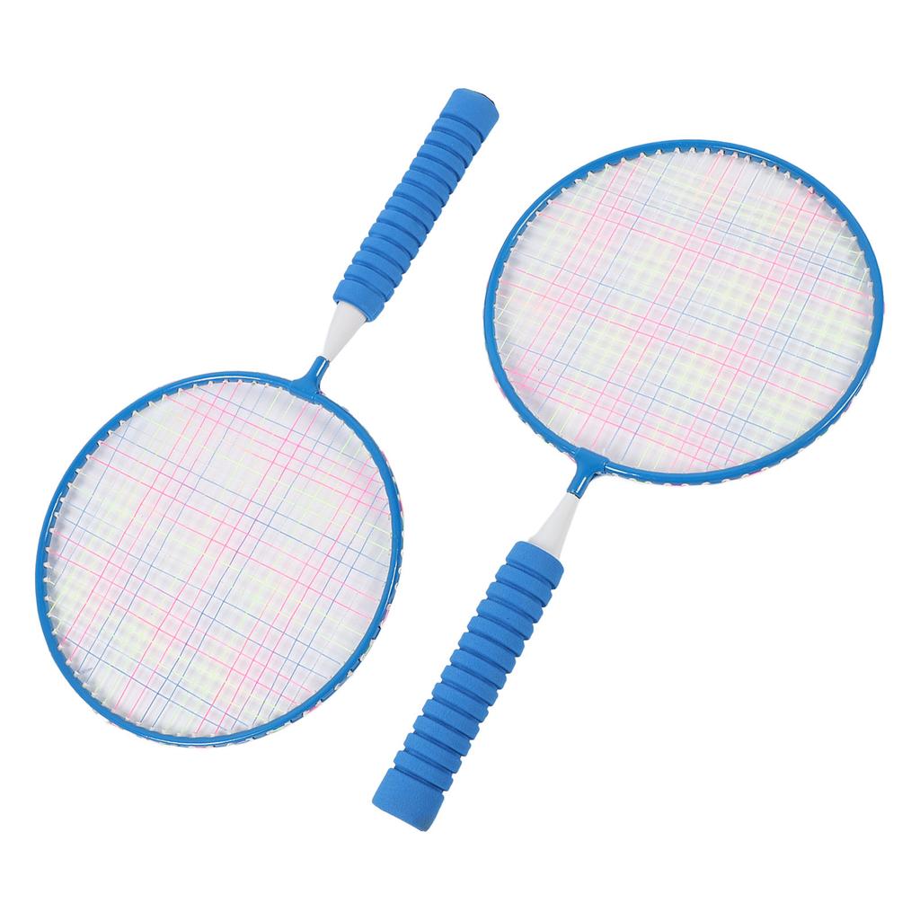 Badmintonset för barn Lätt badmintonracket för barn med 3 badmintonbollar Bärväska Greppband för 3 till 12 år