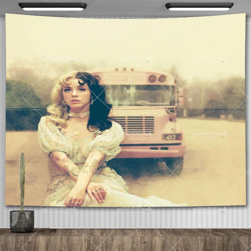 Melanie Martinez Zpěvačka Crybaby Hudební Album Plakát HD Tištěné Nástěnné Umění Gobelín Estetická Dekorace Místnosti Pozadí Dárek pro Fanoušky