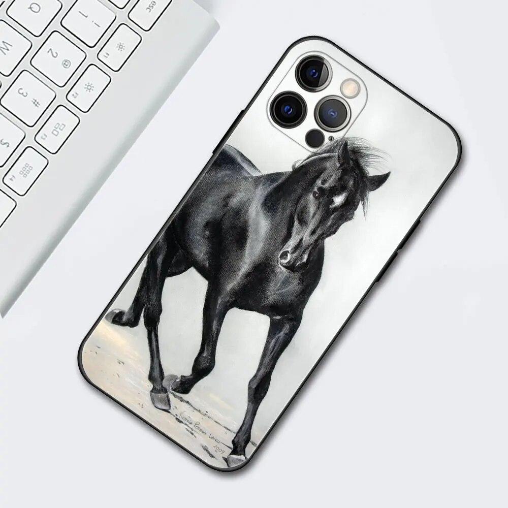 

Чехол для телефона «Бегающая лошадь» для iPhone Samsung Galaxy Redmi Xiaomi Oppo OnePlus Note SA 7 8 9 10 11 12 13 14 20 21 22 23 53 54 Pro Max Ultra TPU Soft Oneplus 10R