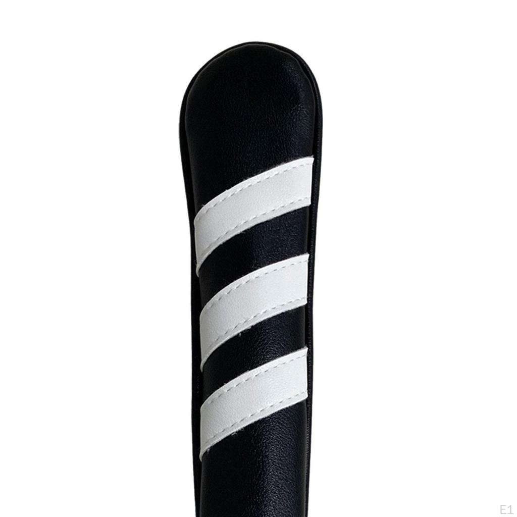 Kryt na alignment tyče Pouzdro na golfové hole Držák s krytem hlavy z PU kůže Tréninkové hole
