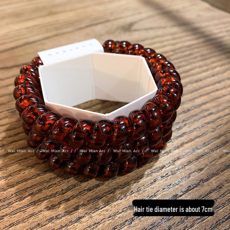 2024 Premium High-Elastic Hair Tie: No-Trace, High-End Ponytail Rubber Band Accessory