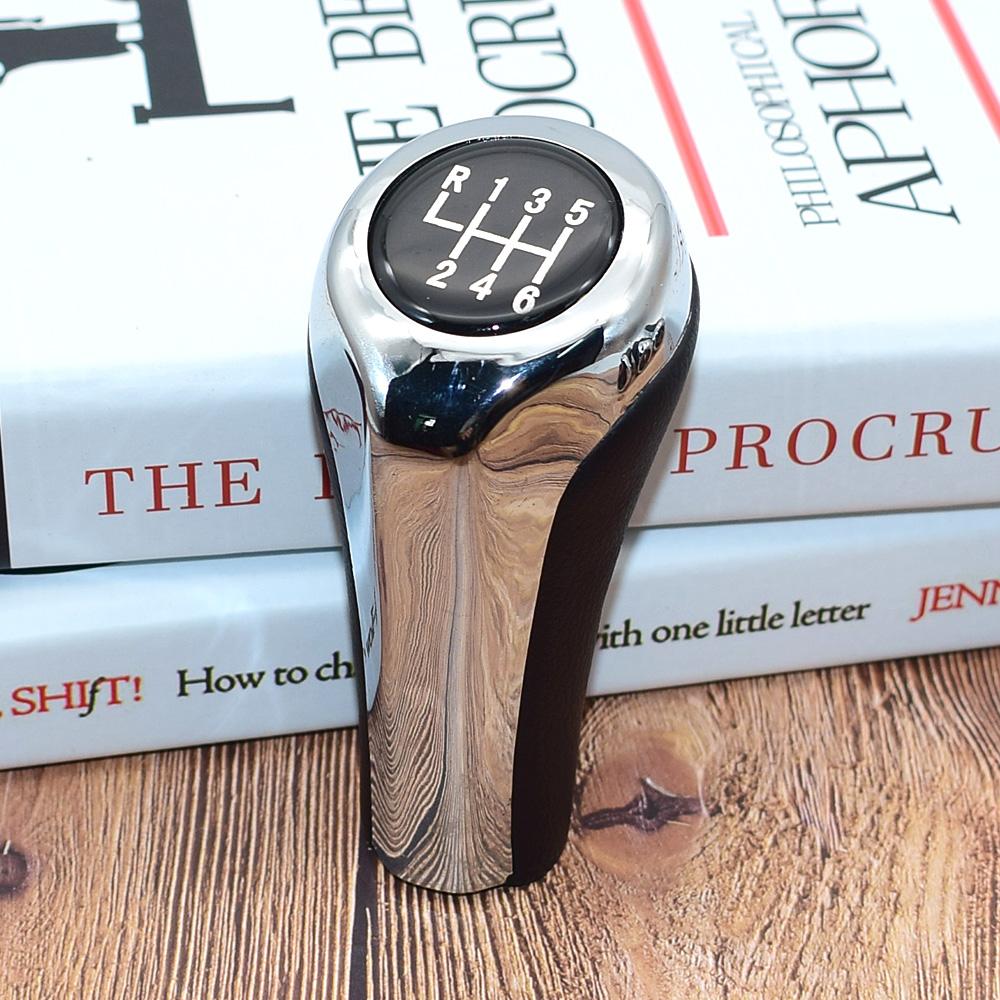 5/6 Speed Advanced Leather Gear Shift Knob For BMW 1 3 5 6 Series E30 E32 E34 E36 E39 E46 E53 E60 E61 E63 E81 E82 E90 Gear