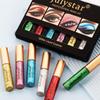 JULYSTAR Color Pearlescent Liquid Eyeliner Does Not Smudge Liquid Eyeliner Set Eyeliner Liquid Pen Waterproof