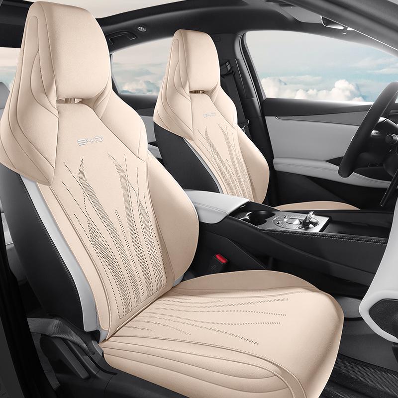 BYD Seal 06 DMI Suede Car Seat Cushion - Full Coverage Saddle Pad Cover