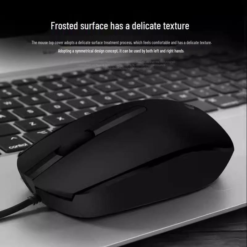 AOC MS121 Kabelgebundene USB-Maus für Notebook, Desktop, Business, Büro und Gaming