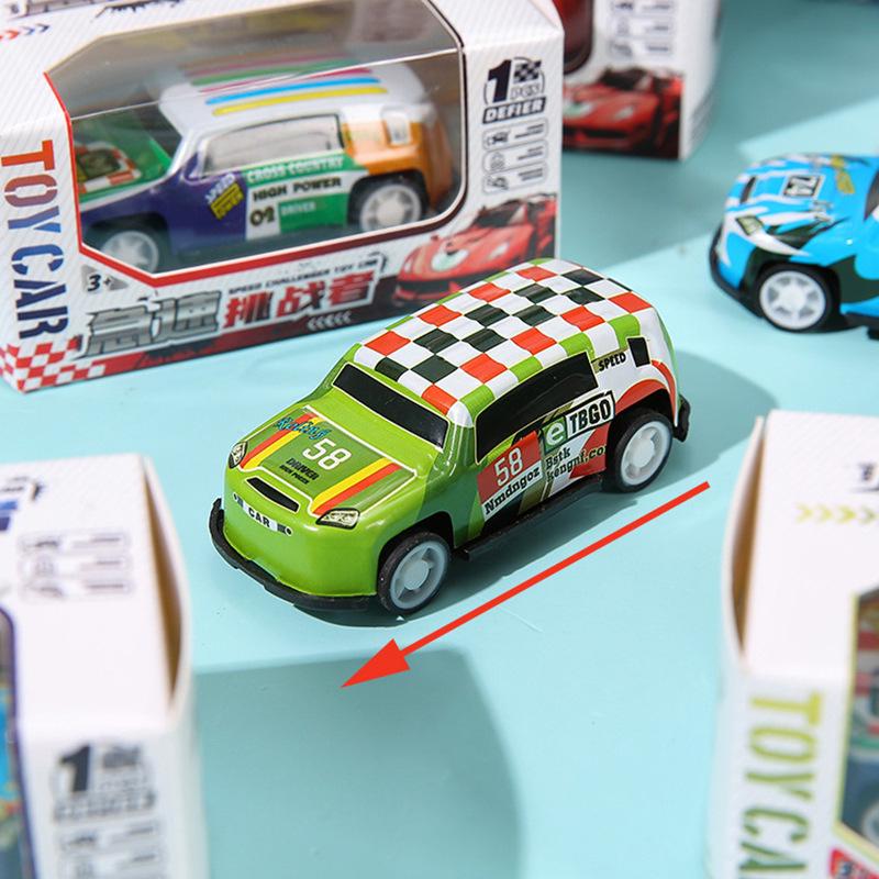 Mini Children's Pull-back Alloy Toy Car – Drop-resistant Tinplate Model
