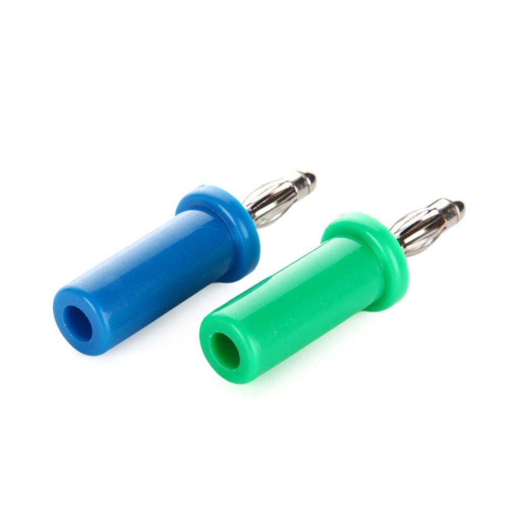 4MM Banana Plug Connector Black Red Audio Adapter Welding Adapter Banana Plug  Electrical Tools
