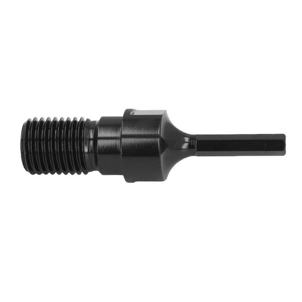Drill Bit Adapter UNC 1 1 4in Male Thread to 1 2in Hex Shank Concrete Coring Converter