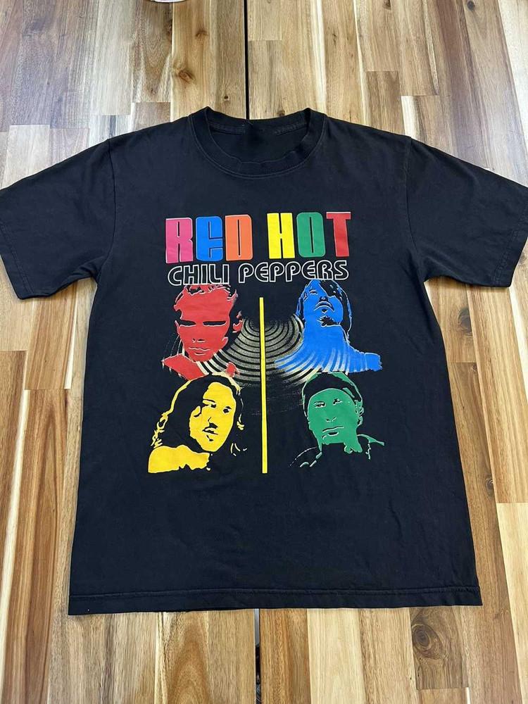 

Vintage Red Hot Chili Peppers Band Member Shirt Black S5XL BB150 Unisex T-Shirt S