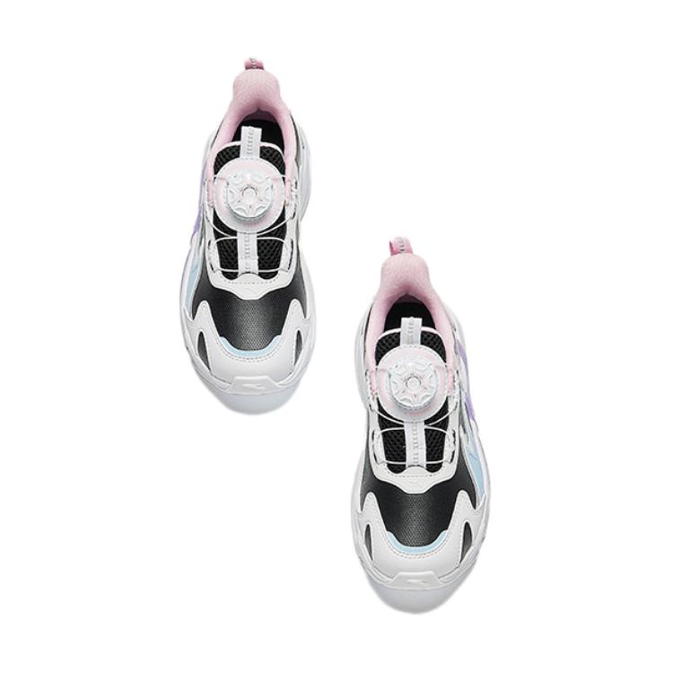 Anta Comfortable Versatile Non-Slip Durable Low-Top Kids Running Shoes Kids Sneaker Black 322439921N-3