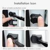 8pcs Door Lock Protector Cover for Tesla Model 3/Y/3+ Latches Door Stopper Covers Protection Caps ABS Car Interior Accessories