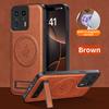 Leather Stand Case for Motorola Moto Edge 70 60 50 Ultra Fusion Pro Neo 5G Magnetic Cover Mag-safe Shockproof Full Camera Shell