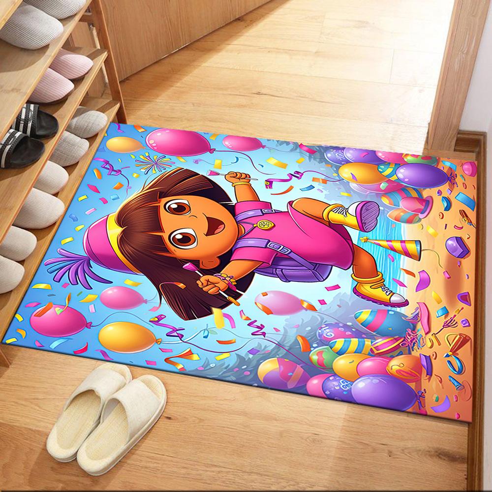 Dora Explorer Floor Mat Design for Kitchen Playrooms Entryway Decorate room Anti-slip Rug Office home decor