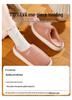 Winter Waterproof Non-slip Indoor/Outdoor Cotton Slippers for Men and Women - Plush, Warm, and Cozy.