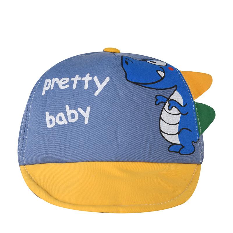 Gorros Para Bebé Søt Dinosaur Baby Bøttehatt Sommer Nyfødt Baseball Cap Utendørs Strand Barn Baby Gutt Jente Tegneserie solhatter