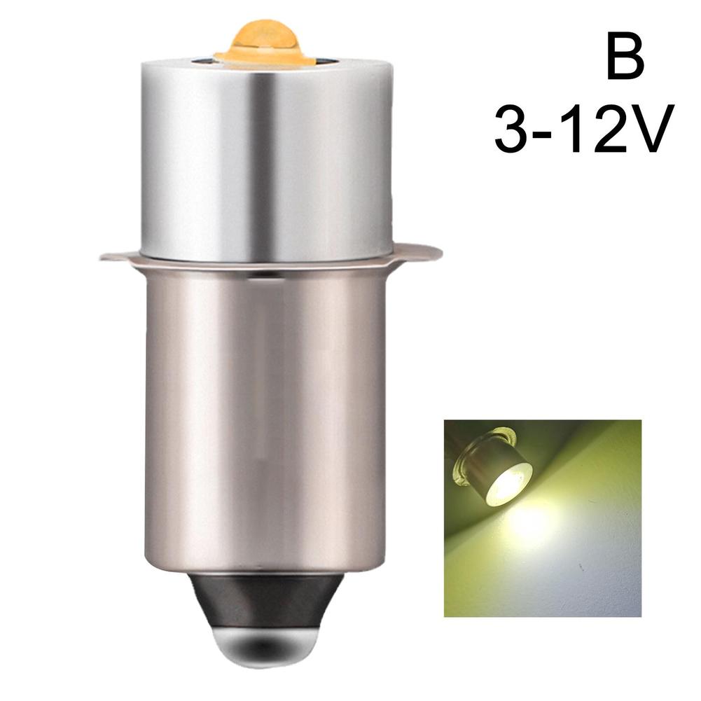 5W LED Replacement Bulbs for Maglite Flashlight P13.5S E10 BA9S Base DC 6-24V High Brightness Long Lasting Flashlight Bulbs